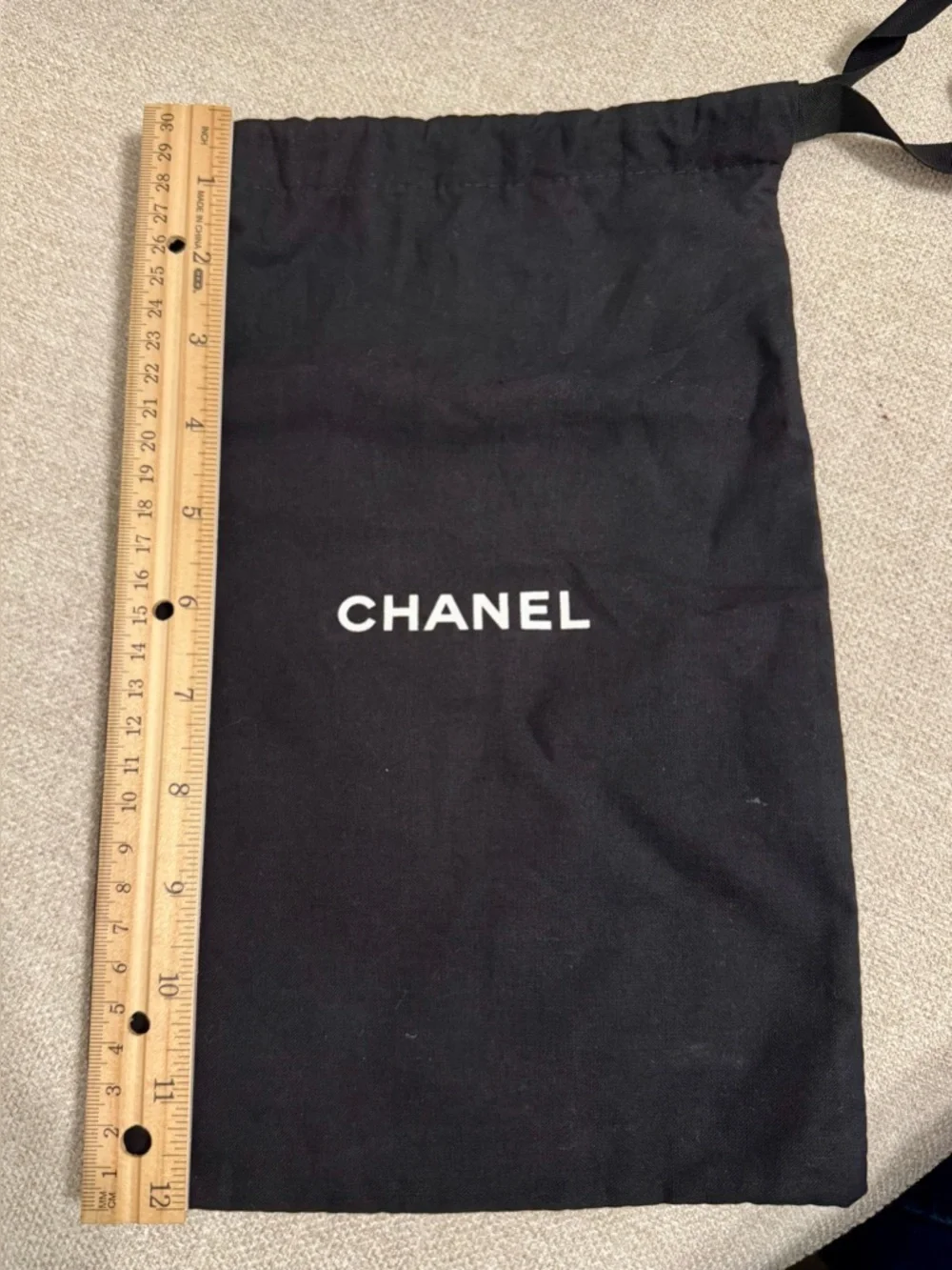 CHANEL Caviar Quilted Large Gusset Flap Wallet Black/Burgund Timeless Classic L-